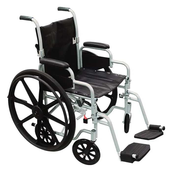 drive Poly-Fly High Strength Lightweight Wheelchair / Flyweight Transport Chair