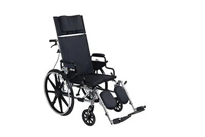 Drive, Viper Plus GT Full Reclining Wheelchair, Detachable Desk Arms, 18″ Seat – 43-3095
