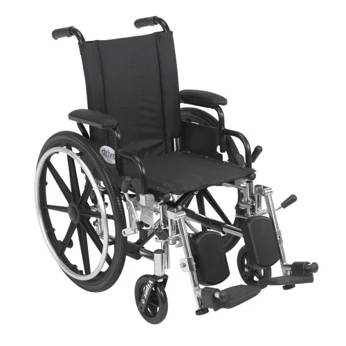 Drive Viper Wheelchair, Desk Arms, Leg rest, 14″