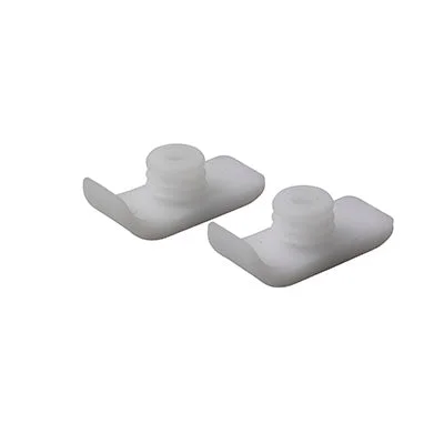 Drive, Walker Ski Glides, White, 1 Pair – 43-3060