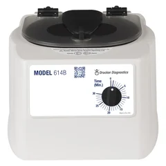 Drucker Centrifuge Model 614B 6 Tubes Fixed Angle Rotor Single Speed, 3,250 Max RPM, 1,100xG Max RCF, 1/ EA