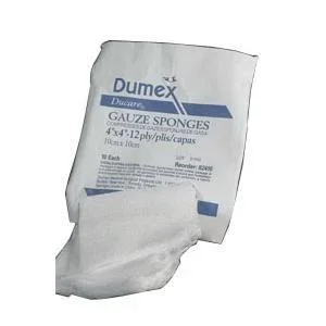 Ducare Non-Sterile Woven Gauze Sponge 4″ x 3″, 8-Ply
