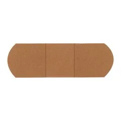Dukal Adhesive Strip Stat Strip® 1 x 3 Fabric Rectangle Tan Sterile, 100 EA/BX, 12BX/CS