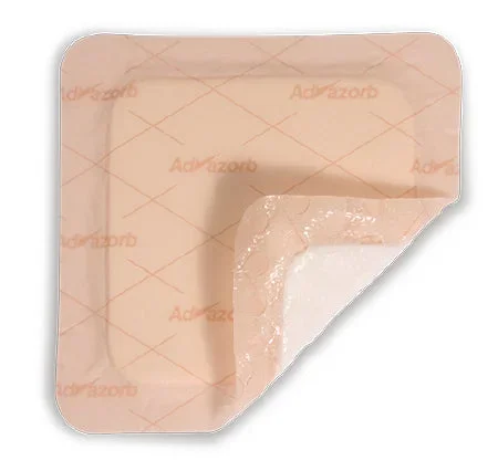 Dukal Advazorb Border Lite Silicone Foam Dressing 5 X 5 Inch Square Silicone Adhesive with Border Sterile – CR4199