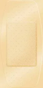 Dukal American White Cross First Aid Adhesive Strip 2 X 4 Inch Fabric Rectangle Tan Sterile – 1570033