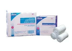 Dukal Dukal Conforming Bandage Polyester / Rayon 1-Ply 4 Inch X 4-1/10 Yard Roll Shape Sterile – 704