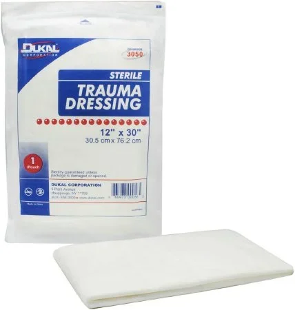 Dukal Dukal Dressing DUKAL Multi Layer 12 X 30 Inch Sterile – 3050