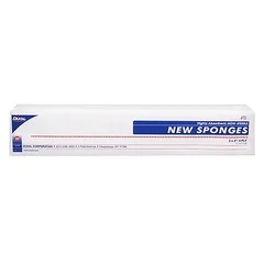 Dukal NonWoven Sponge Polyester / Rayon 4-Ply 2 x 2 Square NonSterile, 8000/CS