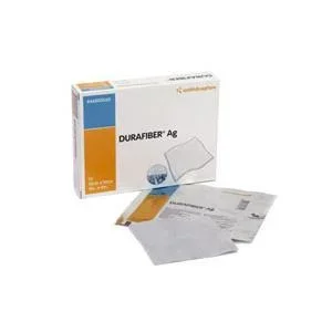 Durafiber Ag Gelling Fiber Dressing 4″ x 4-3/4″