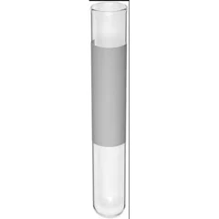 DWK Life Sciences Kimble® Mark-M™ Test Tube Round Bottom Plain 12 X 75 mm 5 mL White Without Closure Glass Tube, 1000/CS
