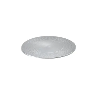 Dycem non-slip circular pad, 5-1/2″ diameter, silver – 50-1595S