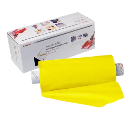 Dycem non-slip material, roll, 16″x16 yard, yellow – 50-1508Y