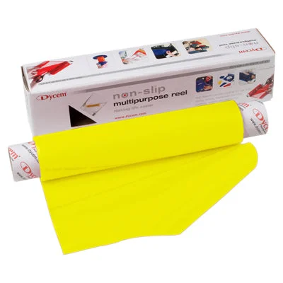 Dycem non-slip material, roll, 16″x6-1/2 foot, yellow – 50-1506Y