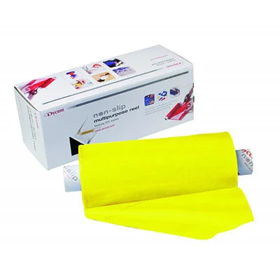 Dycem non-slip material, roll, 8″ x 5.5 yd, yellow – 50-1518Y