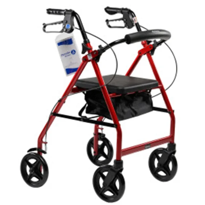 DynaGo Quad 8 – Aluminum Rollator with 7.5″ Wheels