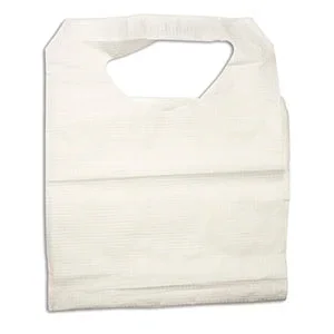 Dynarex Bib Tie Closure Disposable Poly / Tissue – 4405