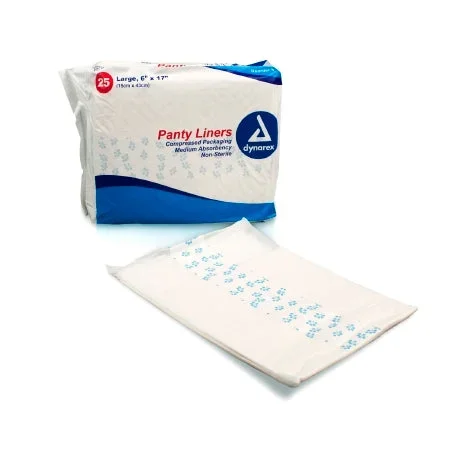 Dynarex Dynarex Bladder Control Pad 17 Inch Length Moderate Absorbency One Size Fits Most Unisex Disposable – 1336