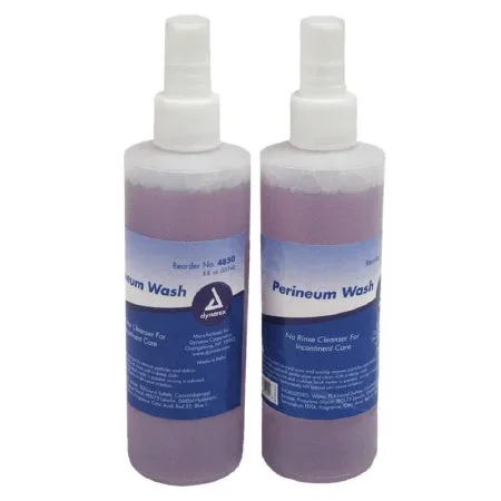 Dynarex Dynarex Perineal Wash Liquid 8 oz. Pump Bottle Scented – 4850