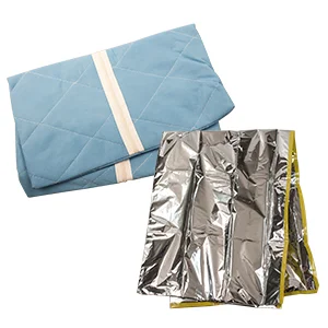 Dynarex Foil Baby Bunting 120/cs