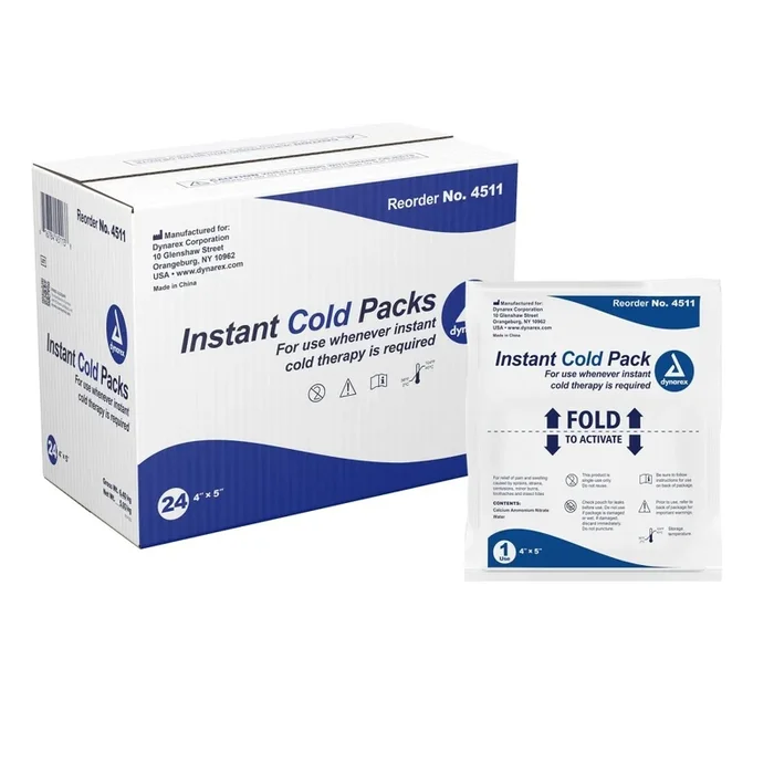 dynarex Instant Cold Pack, 4 x 5 Inch
