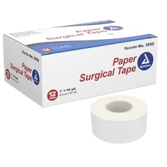 Dynarex Medical Tape Paper 1 x 10 Yards, 144 EA/CS