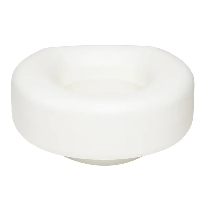 Dynarex Molded Raised Plastic Toilet Seat