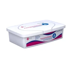 Dynarex Personal Wipe Tub Aloe / Lanolin Scented 64 Count, 8 EA/CS