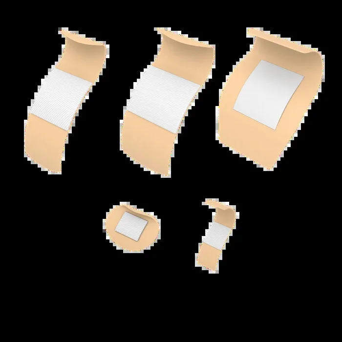Dynarex Sheer Plastic Adhesive Bandages – Box of 100