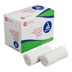 Dynarex Stretch Gauze 4.1 Yard x 3, 96 EA/CS