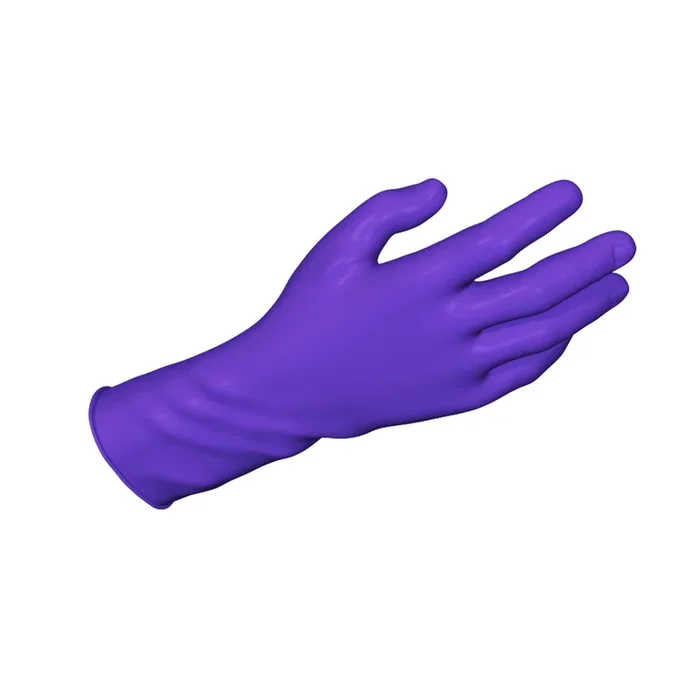 Dynarex True Advantage Nitrile Exam Gloves – Purple 5 mil Thick