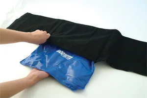 Dynatronics Naugahyde Bolster, 8 in x 24 in, Black