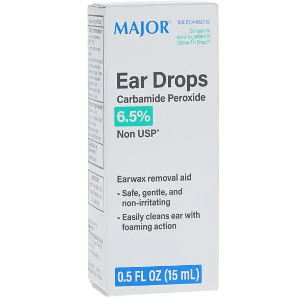 Ear Drops Carbamide 6.5% 15mL/Bottle