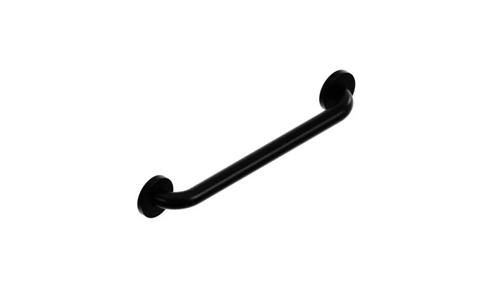 Easy Mount™ Grab Bar ADA Compliant, 1.25×18″, #304 Stainless Steel, Matte Black – GB-18-BLK