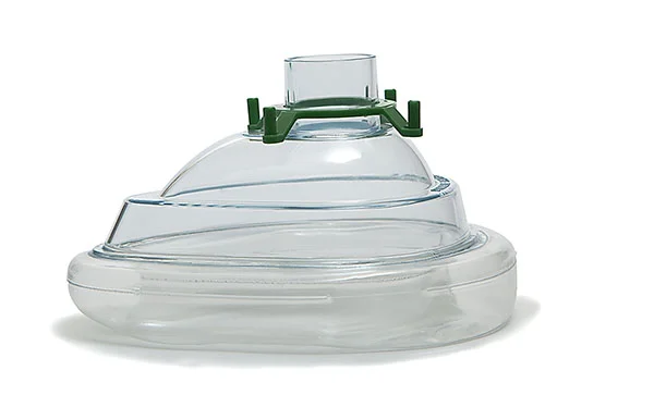 Economy, anaesthetic face mask, size 4, medium adult, 22F