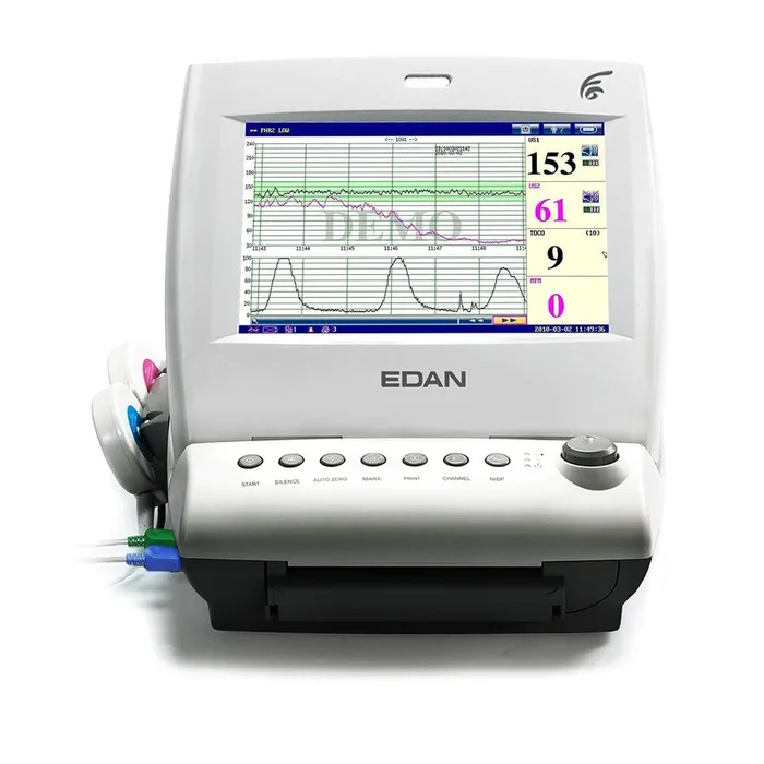 Edan Maternal Fetal Monitor with ECG, NIBP, SpO2 and Thermometry