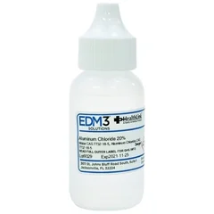 EDM 3 Chemistry Reagent Aluminum Chloride ACS Grade 20% 1 oz., 1/EA