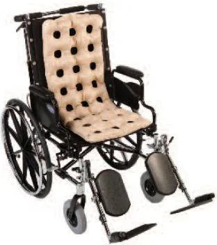 EHOB Seat Cushion Waffle Multi-Care Pad 15 W X 36 D X 2 H Inch Air Cells