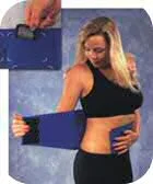 Electrode Back Garment Kit and Square UltraStim Electrodes, Small/Medium