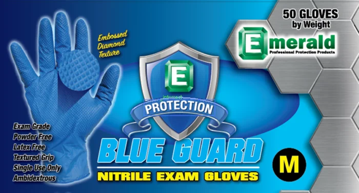 Emerald Total Max High Risk Powder-Free Latex Exam 15 Mil, 500/Case