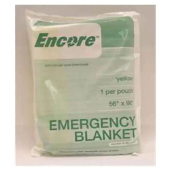 Emergency Blanket Yellow 58×90″ Adult