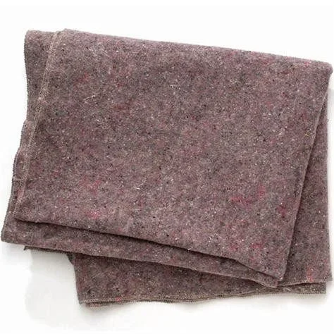 Emergency Fire Rescue Wool Blanket Grey 62 x 80