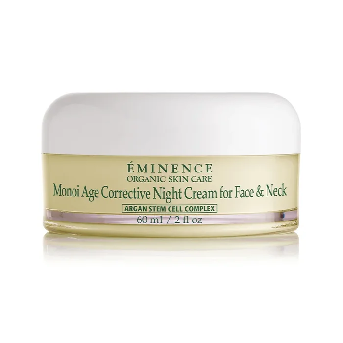 Eminence Organics Monoi Age Corrective Night Cream for Face and Neck
