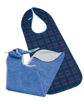 Encompass Textiles Synergy Bib Button Closure Reusable Polyester – 46093-11BB
