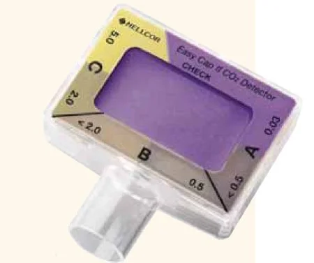 End-Tidal CO2 Detector Easy Cap II, EASYCAPII6, CS/6