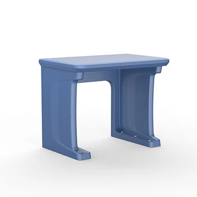 Endurance Desk, All plastic, Standing/floor Mount, Blue Grey – 15-4886