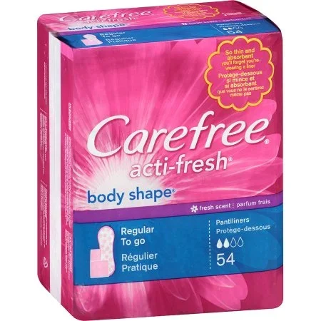 Energizer Personal Care Carefree actifresh Feminine Pad Pantyliner Regular Absorbency – 7830006994