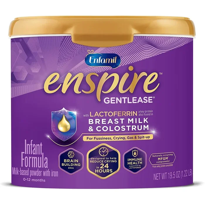 Enfamil Enspire Gentlease, Non-GMO Powder, 19.5 oz Tub
