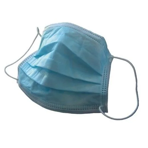 Epic Face Mask, 3 Layer SPP, Latex Free Elastic Earloop, Blue, 500/Case