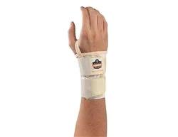 Ergodyne ProFlex Wrist Support Elastic Left Hand Tan Small – 70132