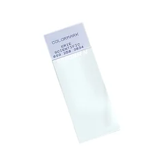 Erie Scientific Microscope Slide Colormark™ 25 X 75 X 1 mm White End, 1440/CS